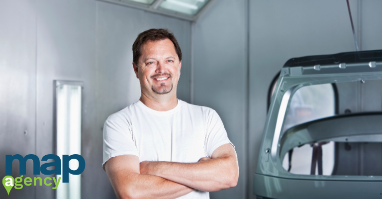 Auto Body Visual SEO Showcasing Your Work