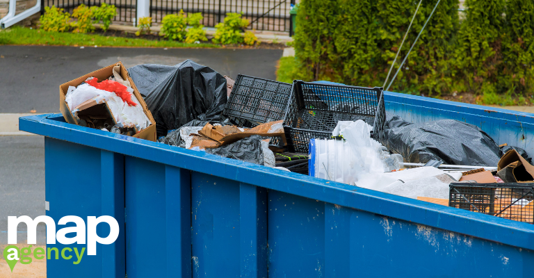 Dumpster Rental Why Map Agency Is the Go To Choice for Dumpster Rental Companies That Want to Dominate Local SEO